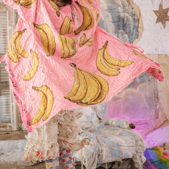 🍌NWT MAGNOLIA PEARL Funk N' Junk Vijji Kimono🍌 - Picture 2 of 7